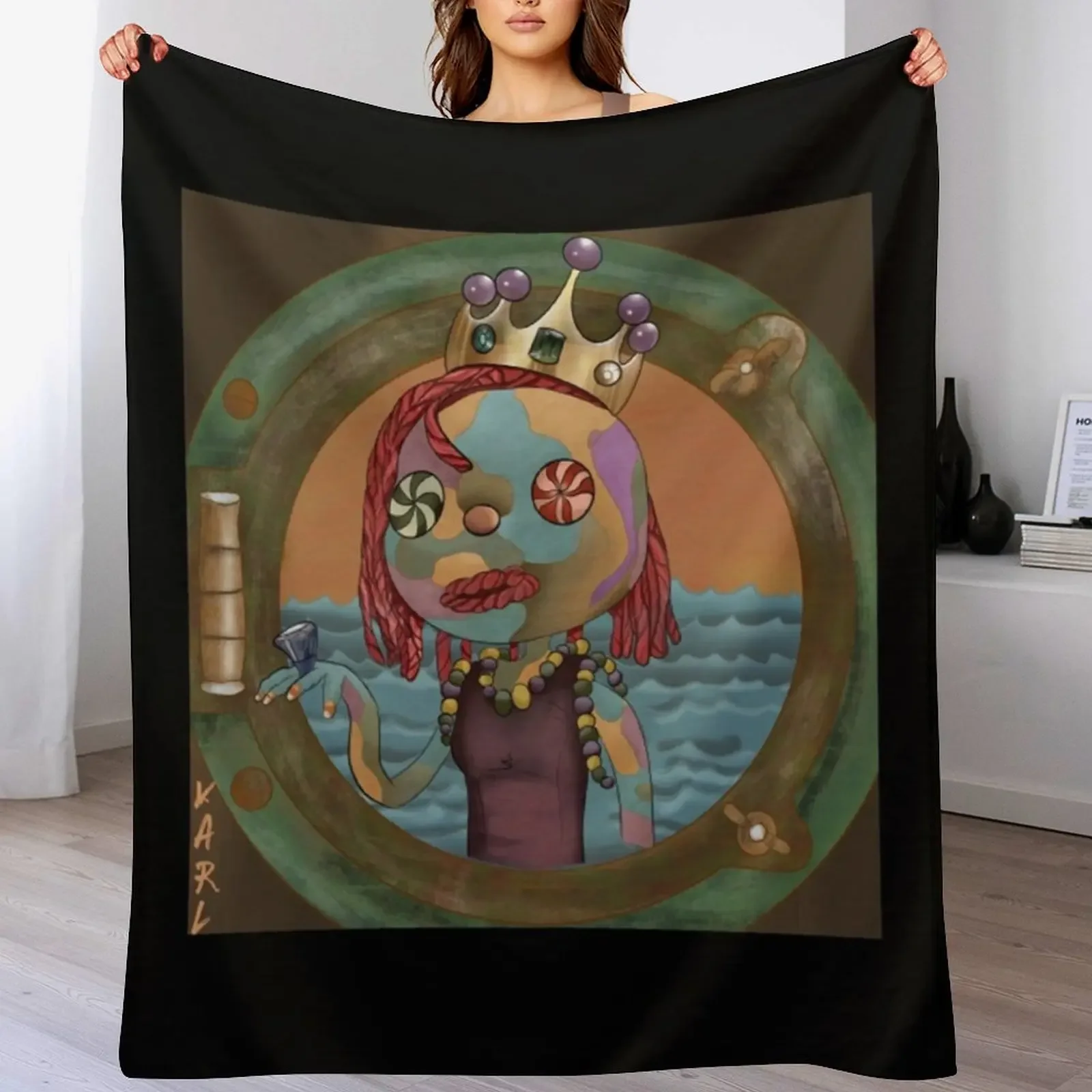 Candy Wife Throw Blanket Wrinkle Resistant Lightweight Blanket
Candy Wife Throw Blanket Wrinkle Resistant Lightweight Blanket