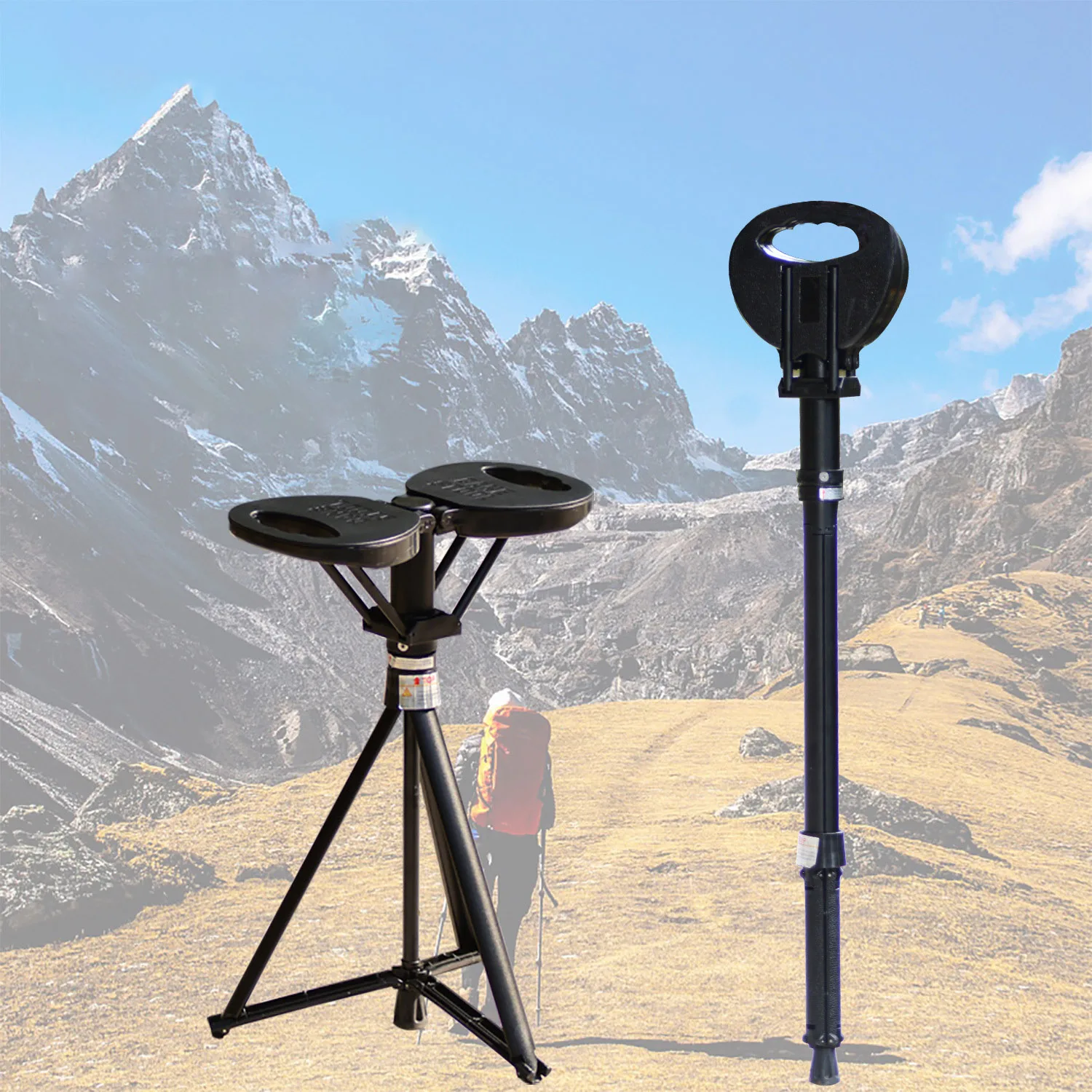 Трость с сиденьем из алюминиевого сплава, трость для скалолазания и пешего туризма, пожилые люди, занимающиеся ходьбы для отдыха, альпинизма и походов, инструменты
Трость с сиденьем из алюминиевого сплава, трость для скалолазания и пешего туризма, пожилые люди, занимающиеся ходьбы для отдыха, альпинизма и походов, инструменты