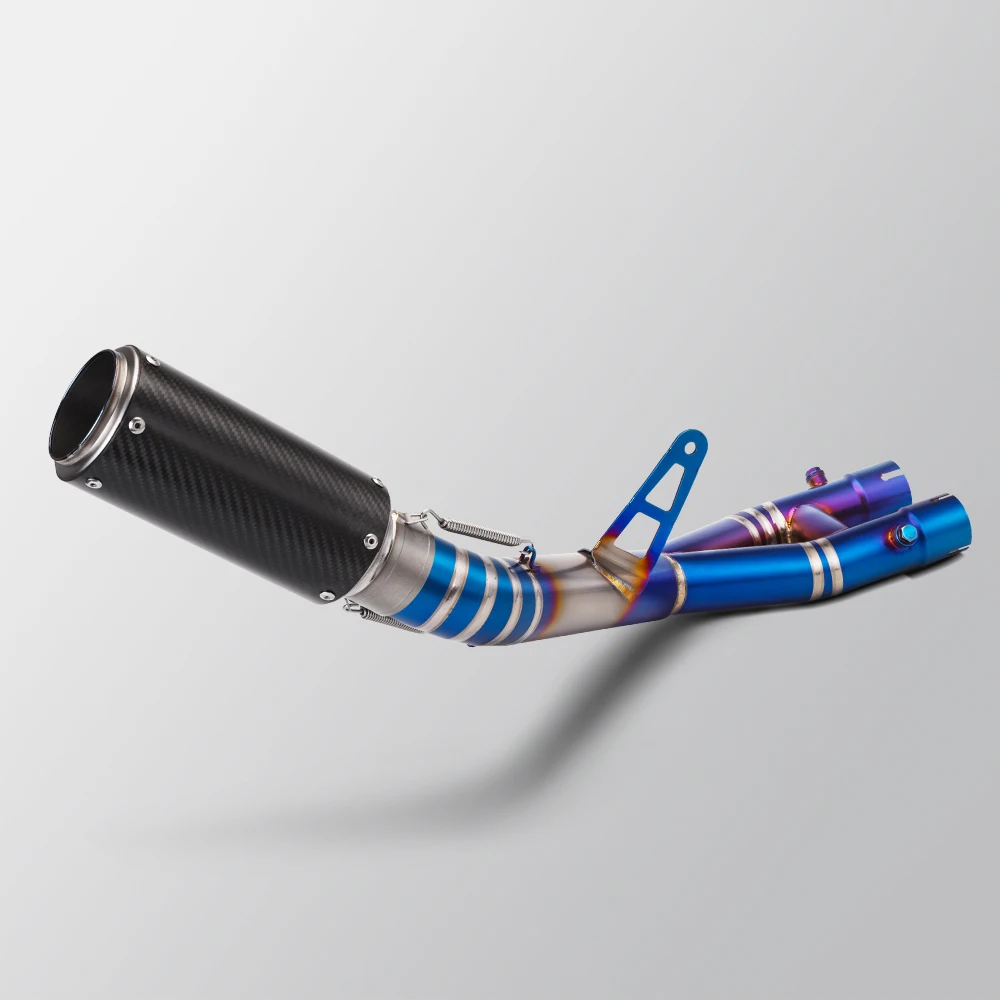 For YZF R1 MT-10 R1M 2015-2023 Slip On Motorcycle Titanium Full System Exhaust Escape Moto Modified Muffler 50.8mm Mid Link Pipe
For YZF R1 MT-10 R1M 2015-2023 Slip On Motorcycle Titanium Full System Exhaust Escape Moto Modified Muffler 50.8mm Mid Link Pipe