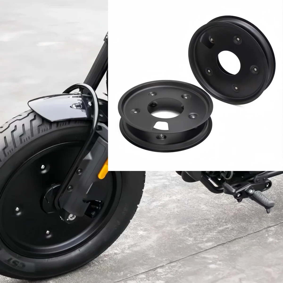 Motorcycle aluminum alloy enclosed wheel fully covered wheel hub cover tire guard decoration Fit For CFMOTO 450CLC CLC450
Motorcycle aluminum alloy enclosed wheel fully covered wheel hub cover tire guard decoration Fit For CFMOTO 450CLC CLC450