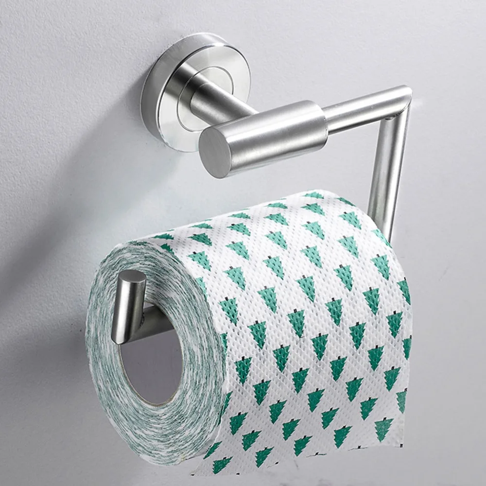 Stainless Steel Toilet Paper Holder Silver Easy to Install Toilet Paper Rack Compact Stable Tissue Holder Bathroom Storage
Stainless Steel Toilet Paper Holder Silver Easy to Install Toilet Paper Rack Compact Stable Tissue Holder Bathroom Storage