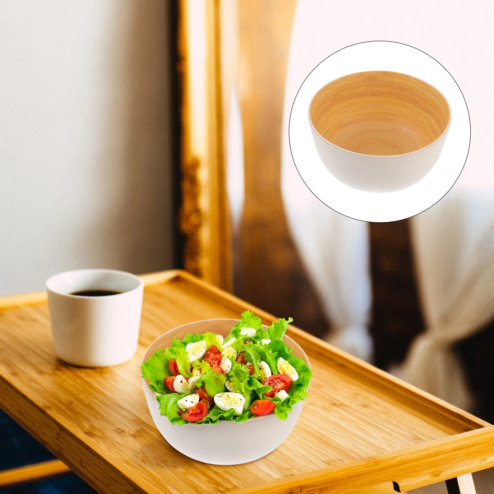 1 pc Bamboo -Friendly Food Storage Salad Snack Dessert Bowl Anti-Fall Texture Kitchen Bowl Bamboo Serving
1 pc Bamboo -Friendly Food Storage Salad Snack Dessert Bowl Anti-Fall Texture Kitchen Bowl Bamboo Serving
