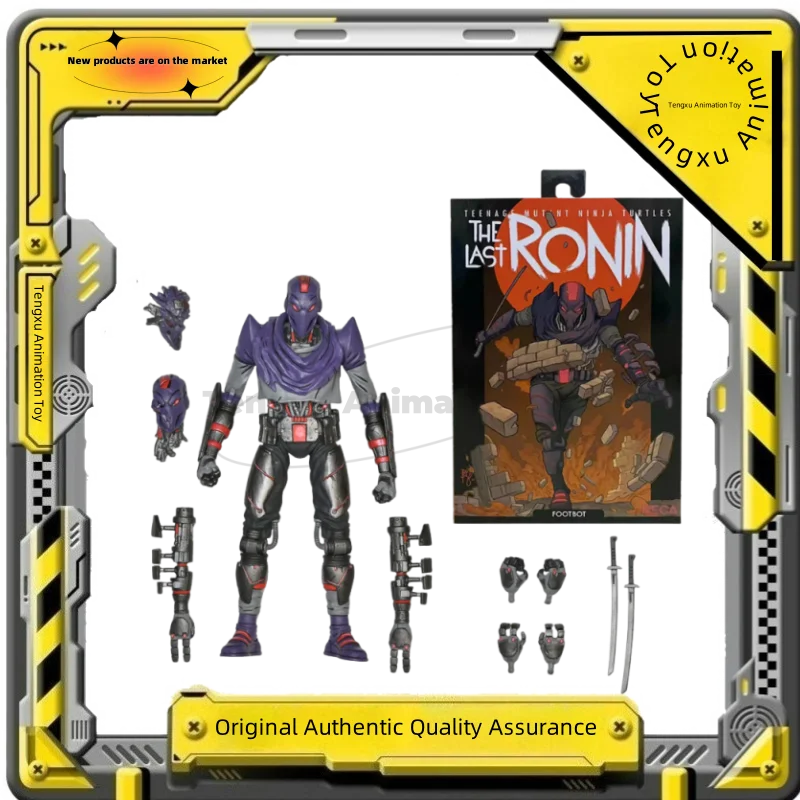 NECA Teen Mutant Ninja, Turtle Last Ronin Ultimate Foot Bot 7-inch Action Doll
NECA Teen Mutant Ninja, Turtle Last Ronin Ultimate Foot Bot 7-inch Action Doll