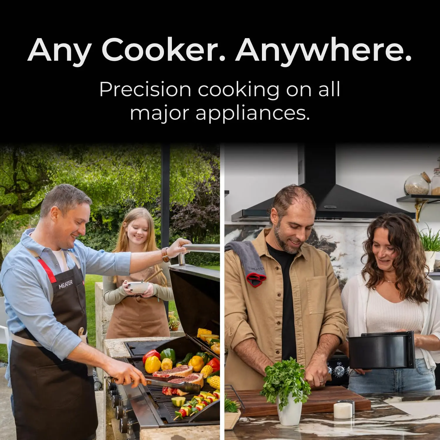 Smart Bluetooth Wireless Meat Thermometer Digital | 1000°F Heat Resistance | Long Range BBQ, Oven
Smart Bluetooth Wireless Meat Thermometer Digital | 1000°F Heat Resistance | Long Range BBQ, Oven