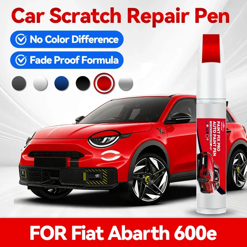 Ручка-корректор для ремонта лакокрасочного покрытия автомобиля, для FIAT Abarth 600E 2024-2025, аксессуар для устранения царапин, красный 159, белый G
Ручка-корректор для ремонта лакокрасочного покрытия автомобиля, для FIAT Abarth 600E 2024-2025, аксессуар для устранения царапин, красный 159, белый G