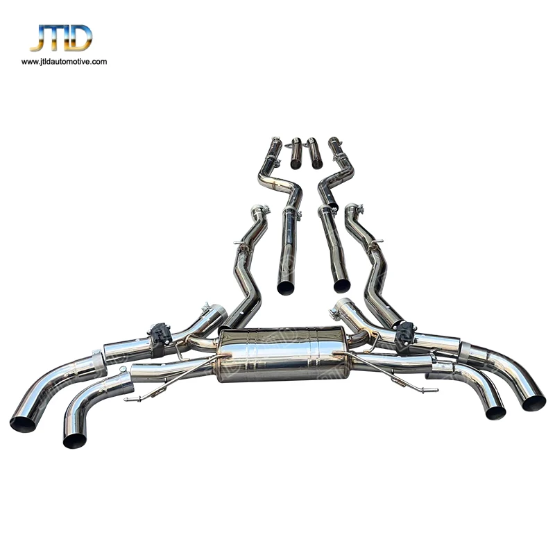 JTLD Factory High Quality 304SS Stainless Steel Valvetronic Exhaust System Catback For BMW X5m F95 X6m F96 Engine 2019-2023
JTLD Factory High Quality 304SS Stainless Steel Valvetronic Exhaust System Catback For BMW X5m F95 X6m F96 Engine 2019-2023