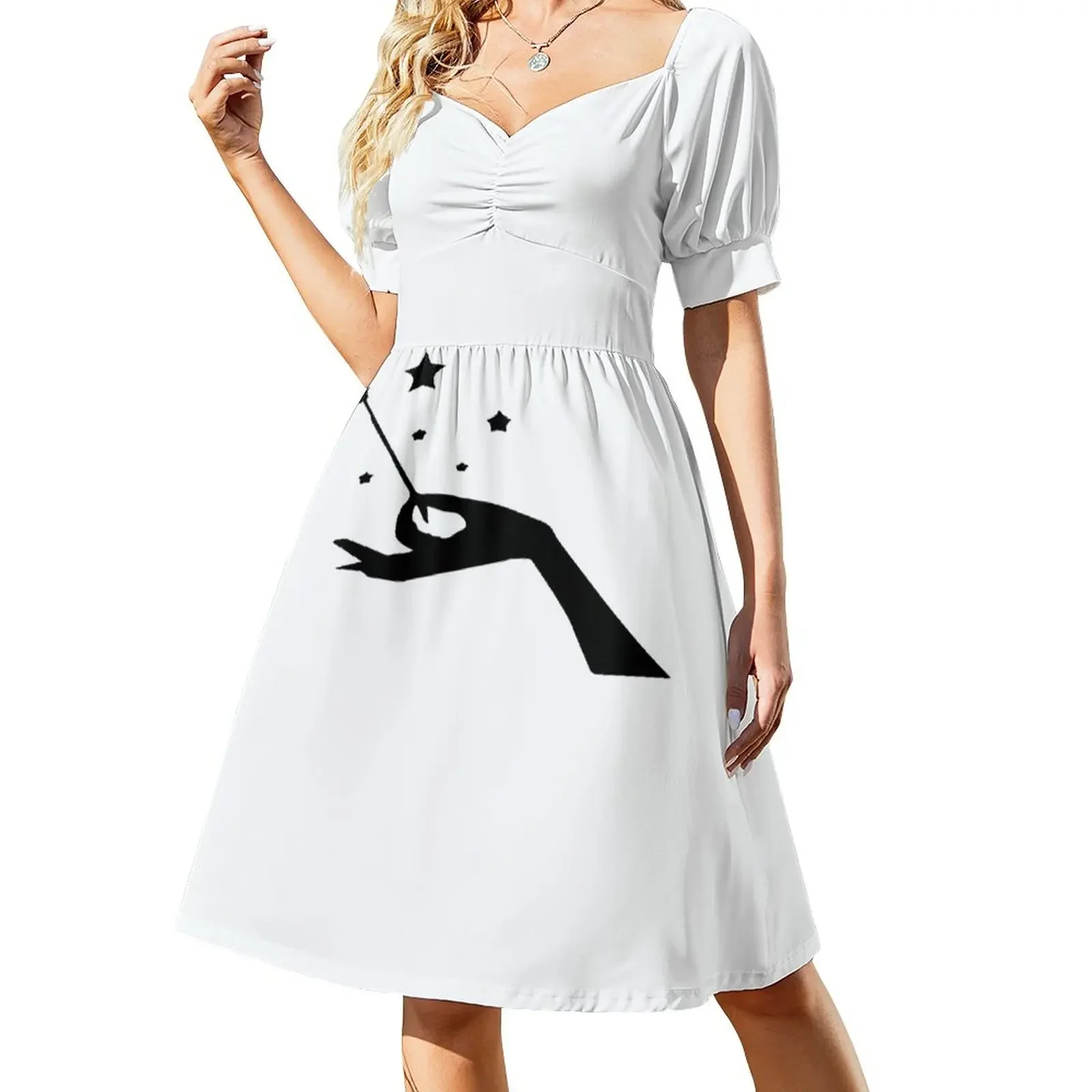 MAGIC WAND Short-Sleeved Dress dress for women summer summer dresses ladies 2025
MAGIC WAND Short-Sleeved Dress dress for women summer summer dresses ladies 2025