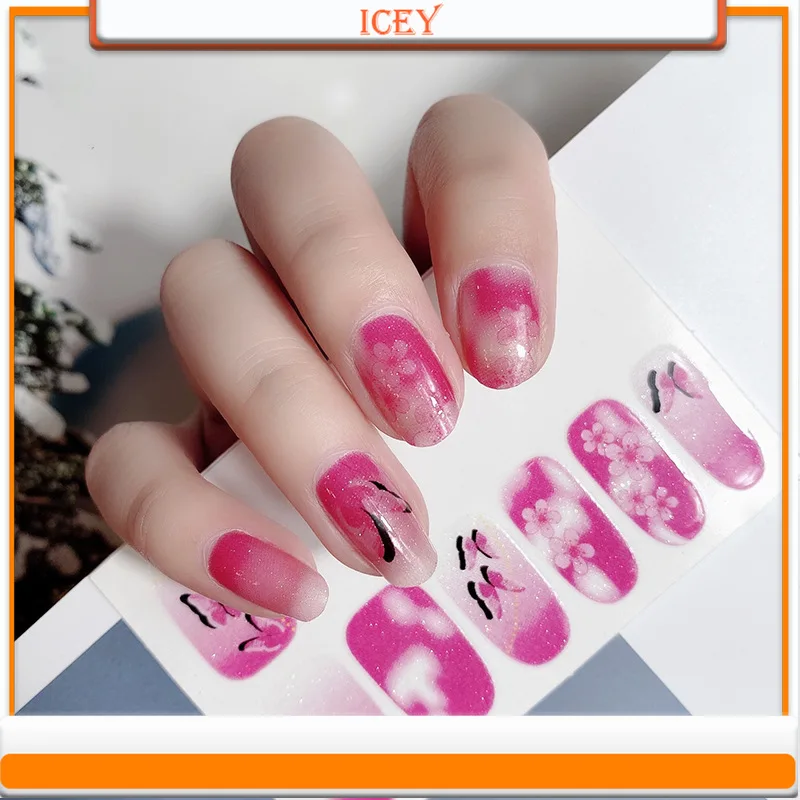 Icey Beauty 1set Butterfly Love Flower Series Nail Stickers Full Paste Flower Butterfly Gradient Nail Stickers Set
Icey Beauty 1set Butterfly Love Flower Series Nail Stickers Full Paste Flower Butterfly Gradient Nail Stickers Set