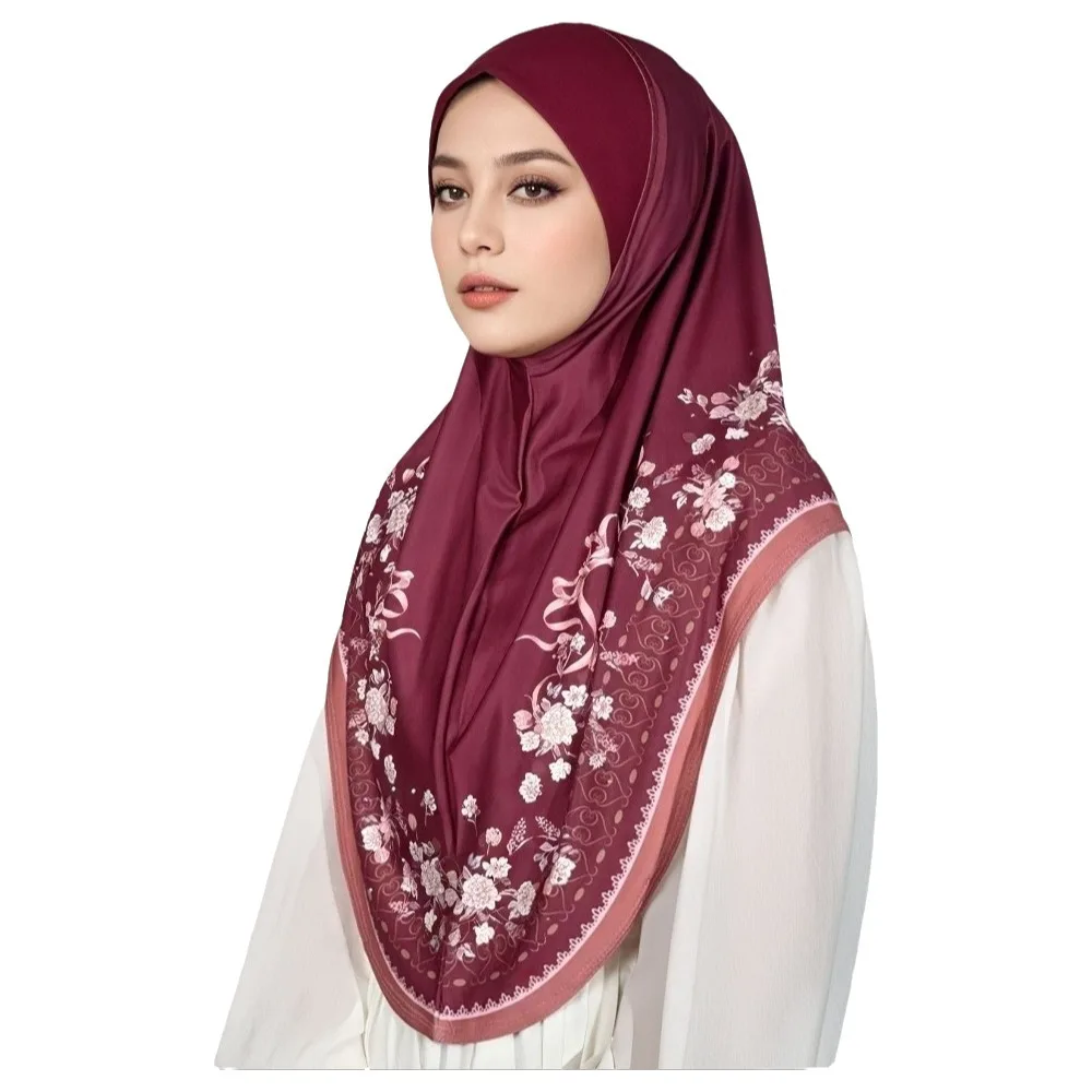 Breathable Eid Al-Fitr Long Floral Turban Adjustable Multiple Colors Printed Arab Lady Headscarf Ethnic Style Long
Breathable Eid Al-Fitr Long Floral Turban Adjustable Multiple Colors Printed Arab Lady Headscarf Ethnic Style Long