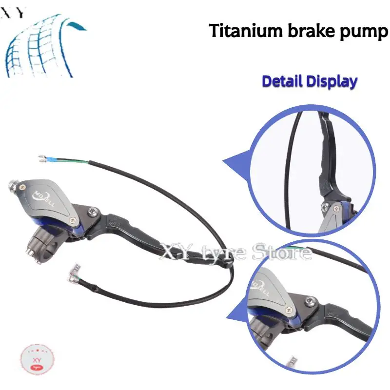 Electric motorcycle right disc brake pump is used for turtle calf monster Zuma Suke modified brake pump
Electric motorcycle right disc brake pump is used for turtle calf monster Zuma Suke modified brake pump