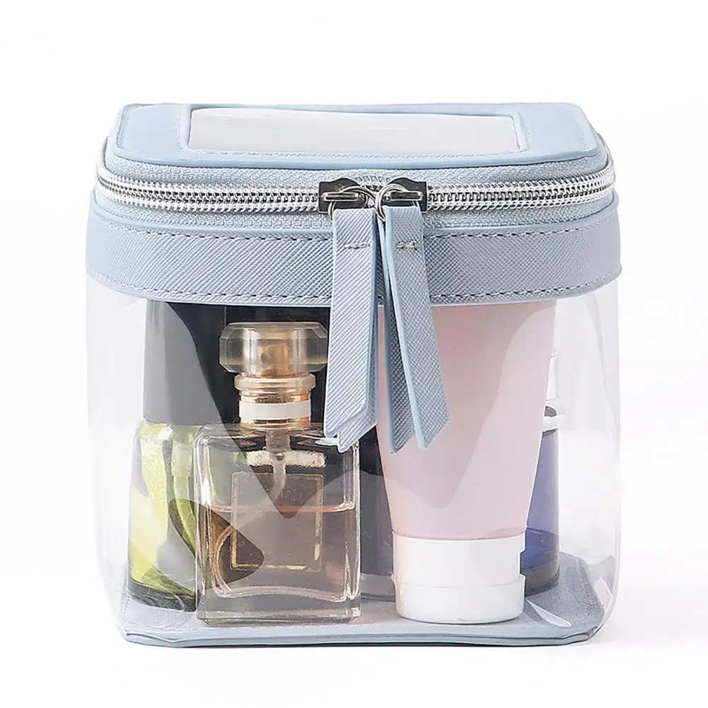 Clear Makeup Bag Transparent Cosmetic Bag Waterproof Cosmetic Case with Zipper Closure Toiletry Organizer Lipstick Storage Bag
Clear Makeup Bag Transparent Cosmetic Bag Waterproof Cosmetic Case with Zipper Closure Toiletry Organizer Lipstick Storage Bag