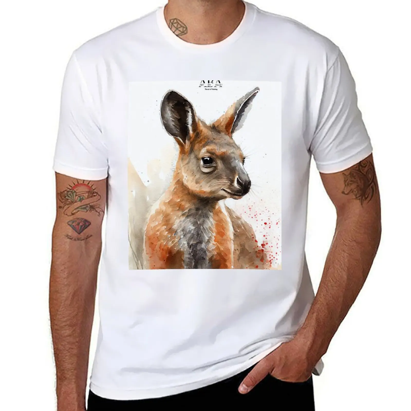 Australian terrestrial mammals Wallaby - Watercolor Paint T-Shirt man t shirt designer t shirt for man T-Shirt
Australian terrestrial mammals Wallaby - Watercolor Paint T-Shirt man t shirt designer t shirt for man T-Shirt