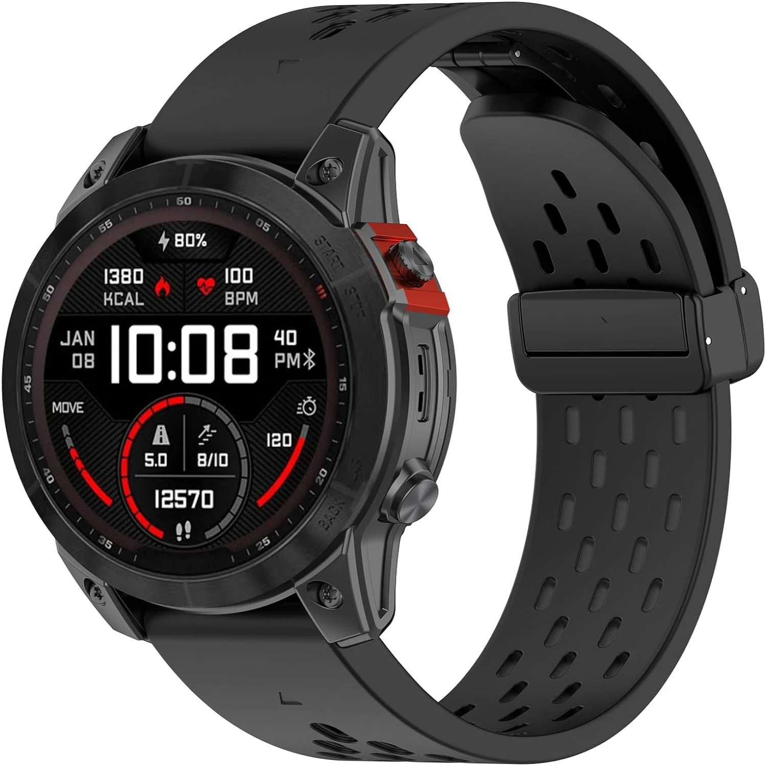 with these elegant, durable, and comfortable silicone quick fit replacement bands for the 43mm Descent mk3i watch. The high-qual
with these elegant, durable, and comfortable silicone quick fit replacement bands for the 43mm Descent mk3i watch. The high-qual