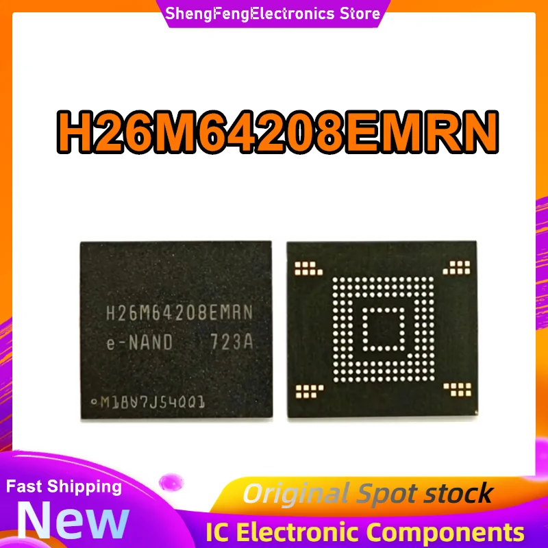 H26M64208EMRN EMRN 32GB industrial grade eMMC V5.1 flash chip IC New Original in Stock
H26M64208EMRN EMRN 32GB industrial grade eMMC V5.1 flash chip IC New Original in Stock