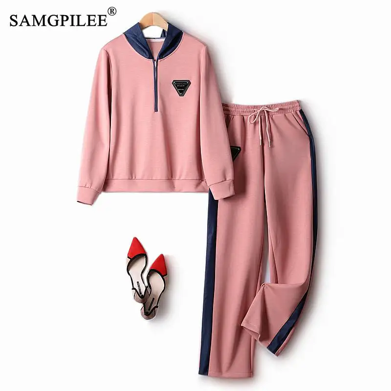 Two Piece Sets Womens Outifits 2022 Autumn Hooded Sweater Wide Leg Pants Air Cotton Sports Style Pant Suits Women's Tracksuit
Two Piece Sets Womens Outifits 2022 Autumn Hooded Sweater Wide Leg Pants Air Cotton Sports Style Pant Suits Women's Tracksuit