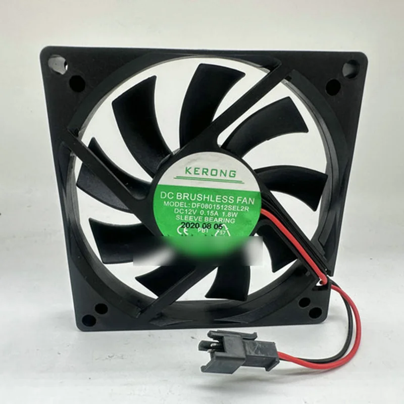 Новый вентилятор охлаждения Z One для KERONG DF0801512SEL2R DC12V 0.15A 1.8W, 2-проводной # QW
Новый вентилятор охлаждения Z One для KERONG DF0801512SEL2R DC12V 0.15A 1.8W, 2-проводной # QW