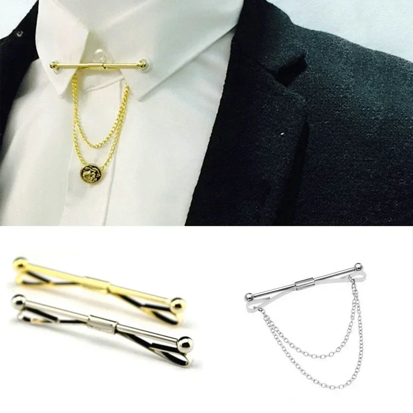 Men's Bow Tie Clip Buckles Shirt Stand-up Collar Lapel Tie Clip with Tassel Tie Accessories
Men's Bow Tie Clip Buckles Shirt Stand-up Collar Lapel Tie Clip with Tassel Tie Accessories