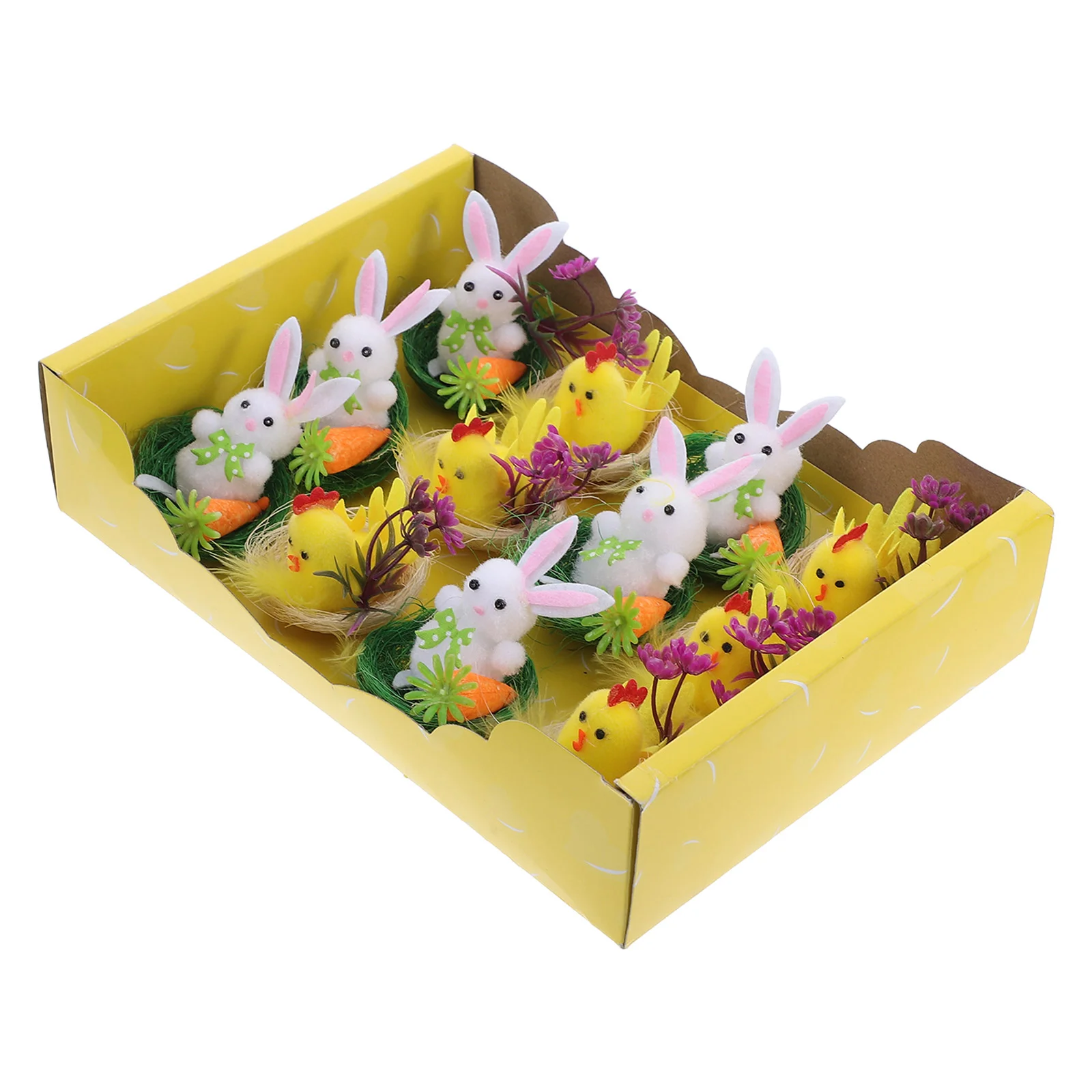 12 Pcs Easter Mini Chicks Party Supplies Figurine Fluffy Stuffies Basket Filler Toys Child
12 Pcs Easter Mini Chicks Party Supplies Figurine Fluffy Stuffies Basket Filler Toys Child