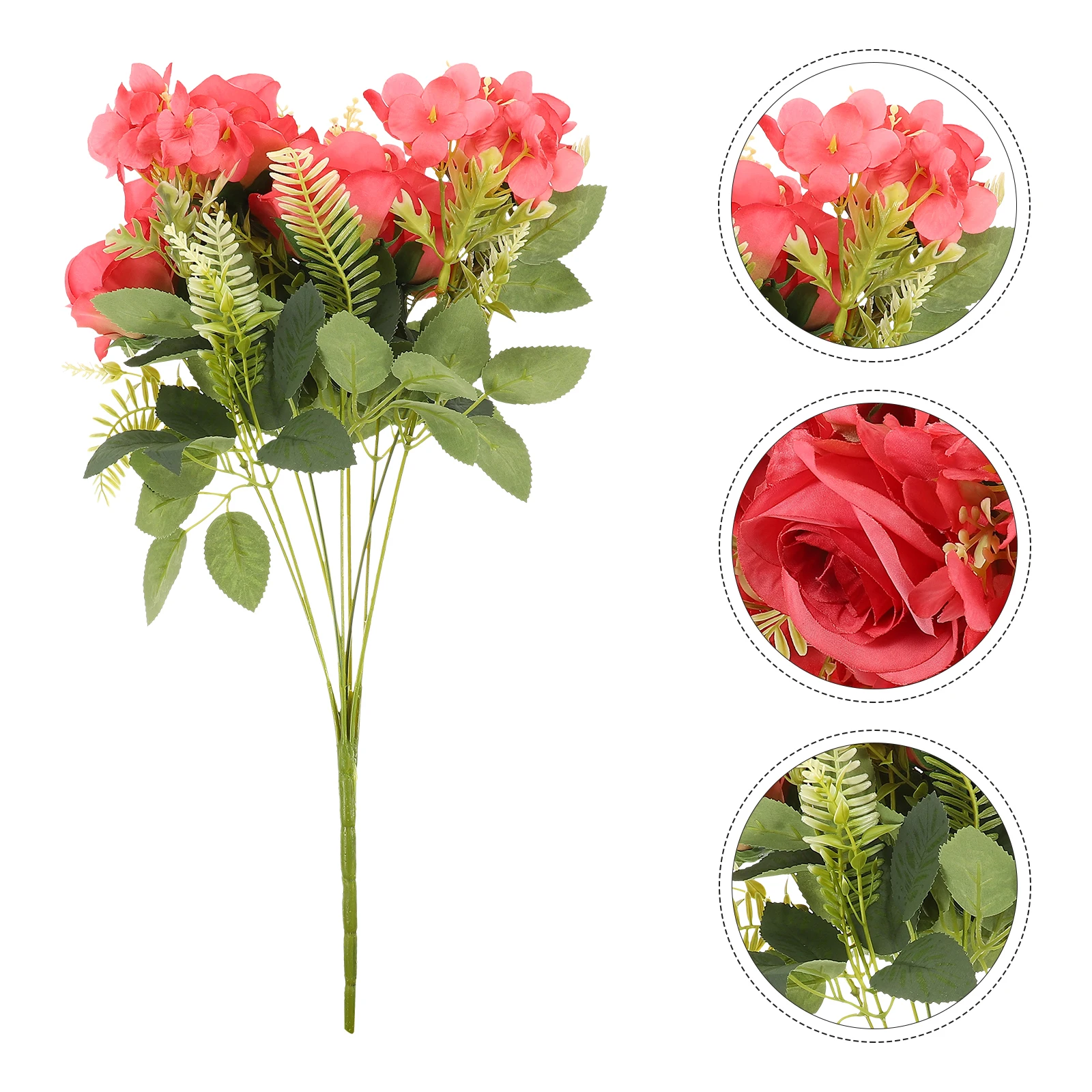 Realistic Silk Rose Bouquet Easy Maintenance No Wilt Faux Floral Arrangement Home Wedding Decoration Artificial Flowers
Realistic Silk Rose Bouquet Easy Maintenance No Wilt Faux Floral Arrangement Home Wedding Decoration Artificial Flowers