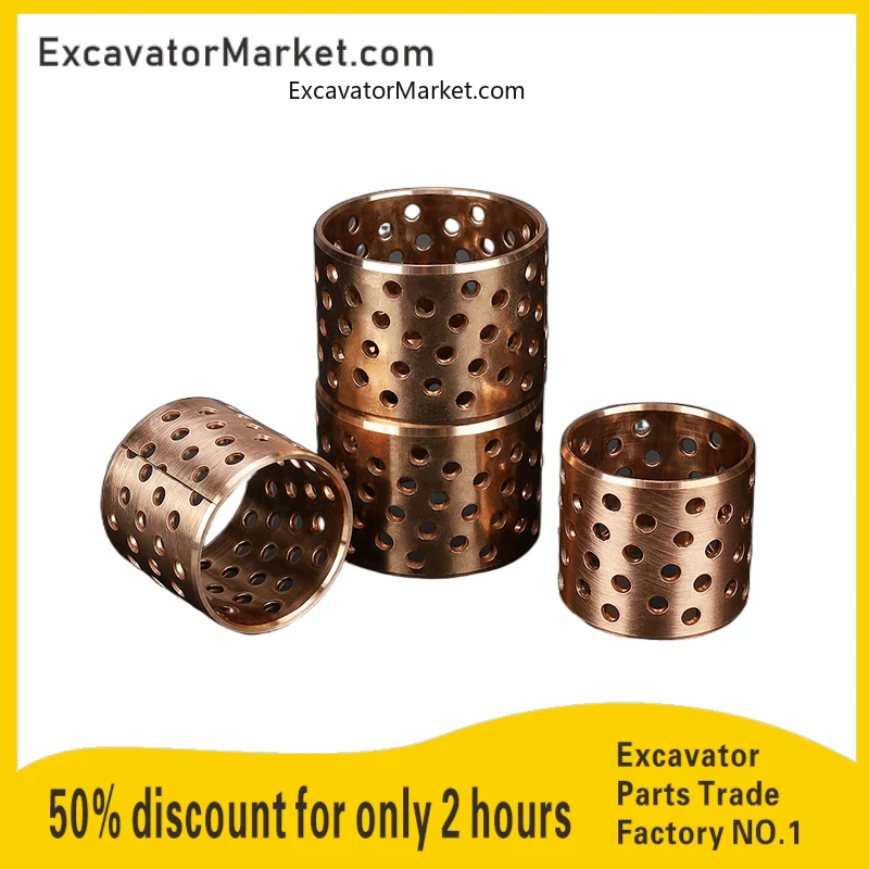 Excavator Hydraulic Cylinder Cup Copper Sleeve Large And Medium-sized Bucket Arm Support Sleeve Gold P Excavator Accessories
Excavator Hydraulic Cylinder Cup Copper Sleeve Large And Medium-sized Bucket Arm Support Sleeve Gold P Excavator Accessories