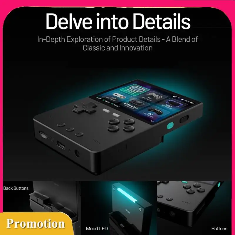 Best Pick BRICK Handheld Game Console 128GB Portable Linux Video Game Console 3.2Inch 1024X768 IPS Screen Retro Game Controller
Best Pick BRICK Handheld Game Console 128GB Portable Linux Video Game Console 3.2Inch 1024X768 IPS Screen Retro Game Controller