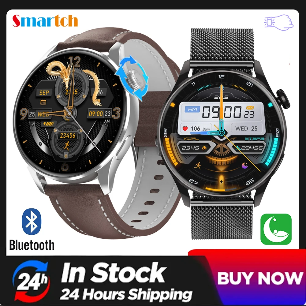 Smart Watch Men AMOLED HD Screen Blue Tooth Call GPS Trajectory NFC Heart Rate Compass Smartwatch Women Waterproof AI Assistant
Smart Watch Men AMOLED HD Screen Blue Tooth Call GPS Trajectory NFC Heart Rate Compass Smartwatch Women Waterproof AI Assistant