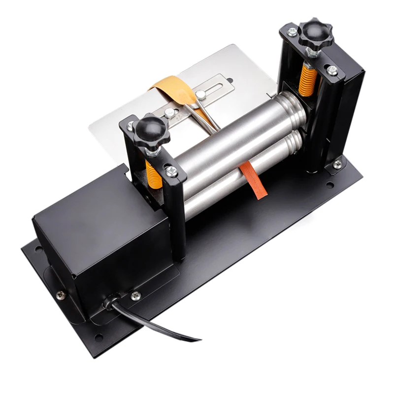 220V Electric Small Leather Pulling Machine Manual Shoulder Strap Tube Leather Pressing Machine Leather Desktop Drawing Machine
220V Electric Small Leather Pulling Machine Manual Shoulder Strap Tube Leather Pressing Machine Leather Desktop Drawing Machine