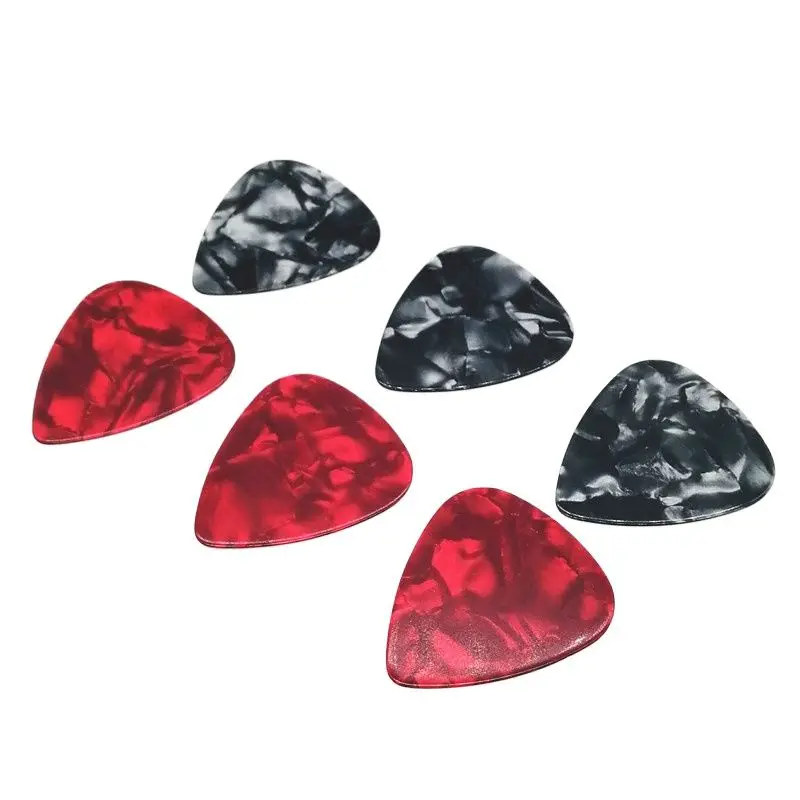 Marbled Pearl Celluloid Electric Guitar Picks for Kids, Hot Products, Classic 351 Standard Shape Mixing Colors at random No Logo
Marbled Pearl Celluloid Electric Guitar Picks for Kids, Hot Products, Classic 351 Standard Shape Mixing Colors at random No Logo