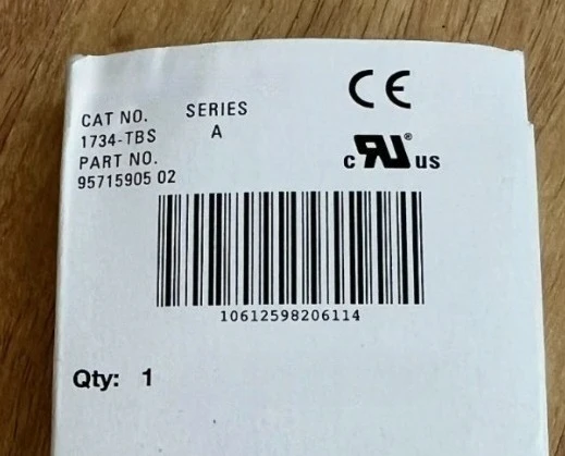 Brand New Original 1734-TBS Warehouse stock 1 Year Warranty Fast delivery
Brand New Original 1734-TBS Warehouse stock 1 Year Warranty Fast delivery