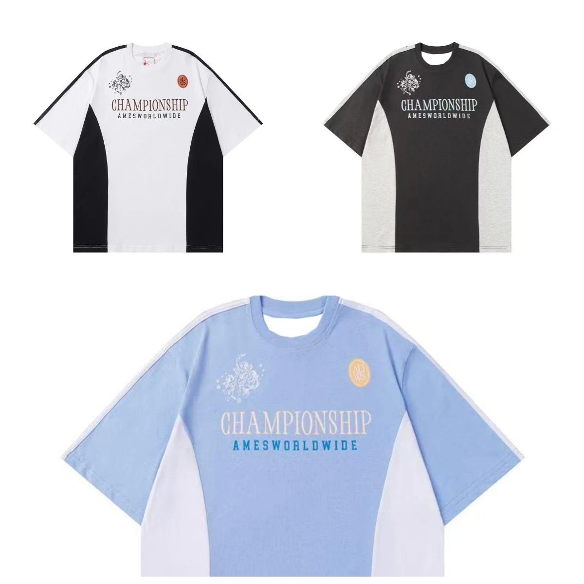 2025 Summer Hot Korean Style Brand Retro Jerseys Summer Casual Loose Sports Short Sleeve Harajuku Women Street Clothing
2025 Summer Hot Korean Style Brand Retro Jerseys Summer Casual Loose Sports Short Sleeve Harajuku Women Street Clothing