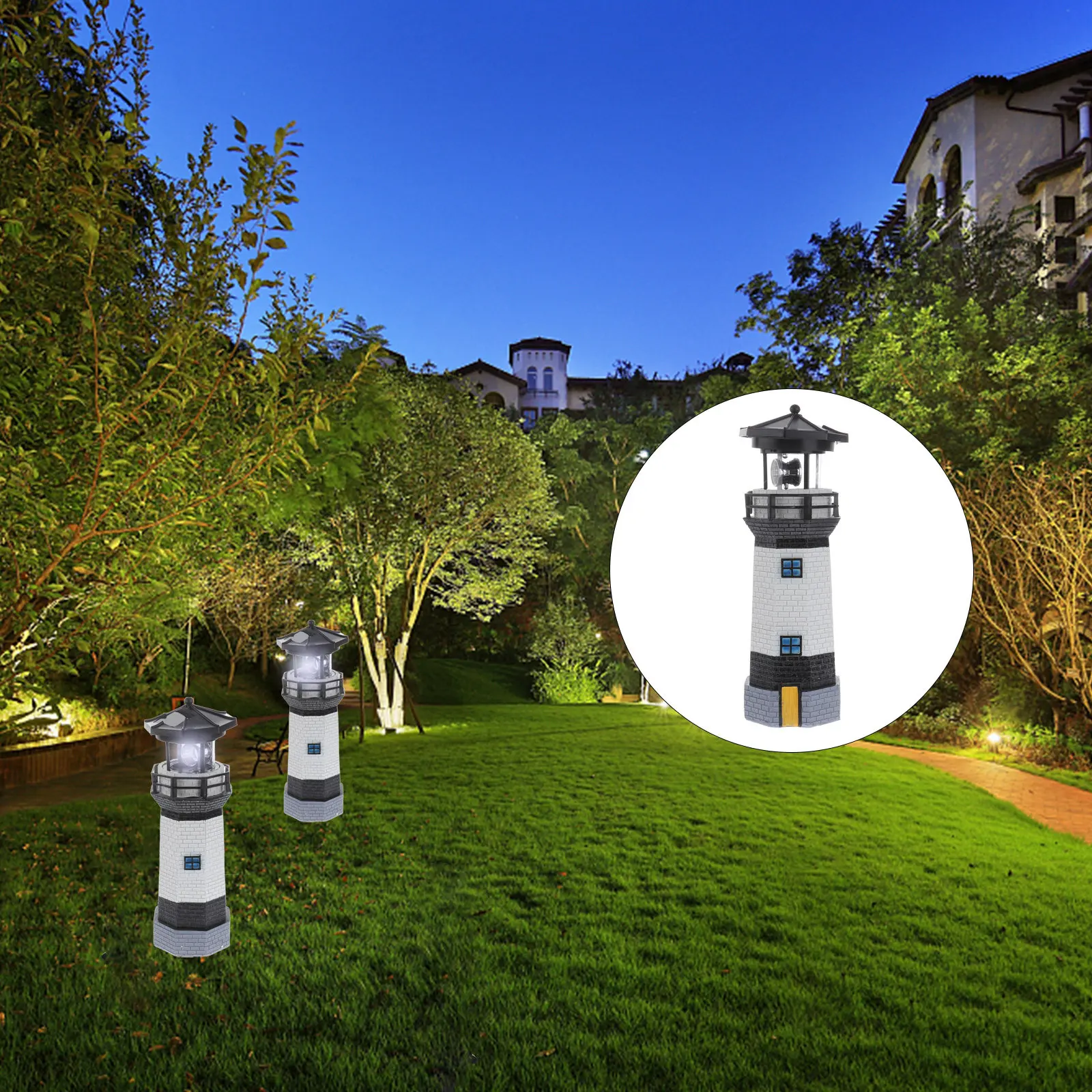 Lighthouse Solar Lamp Outdoor Led Light For Garden Patio Yard Lawn Solar Lighthouse Lawn Lamp Decoration Waterproof Design
Lighthouse Solar Lamp Outdoor Led Light For Garden Patio Yard Lawn Solar Lighthouse Lawn Lamp Decoration Waterproof Design