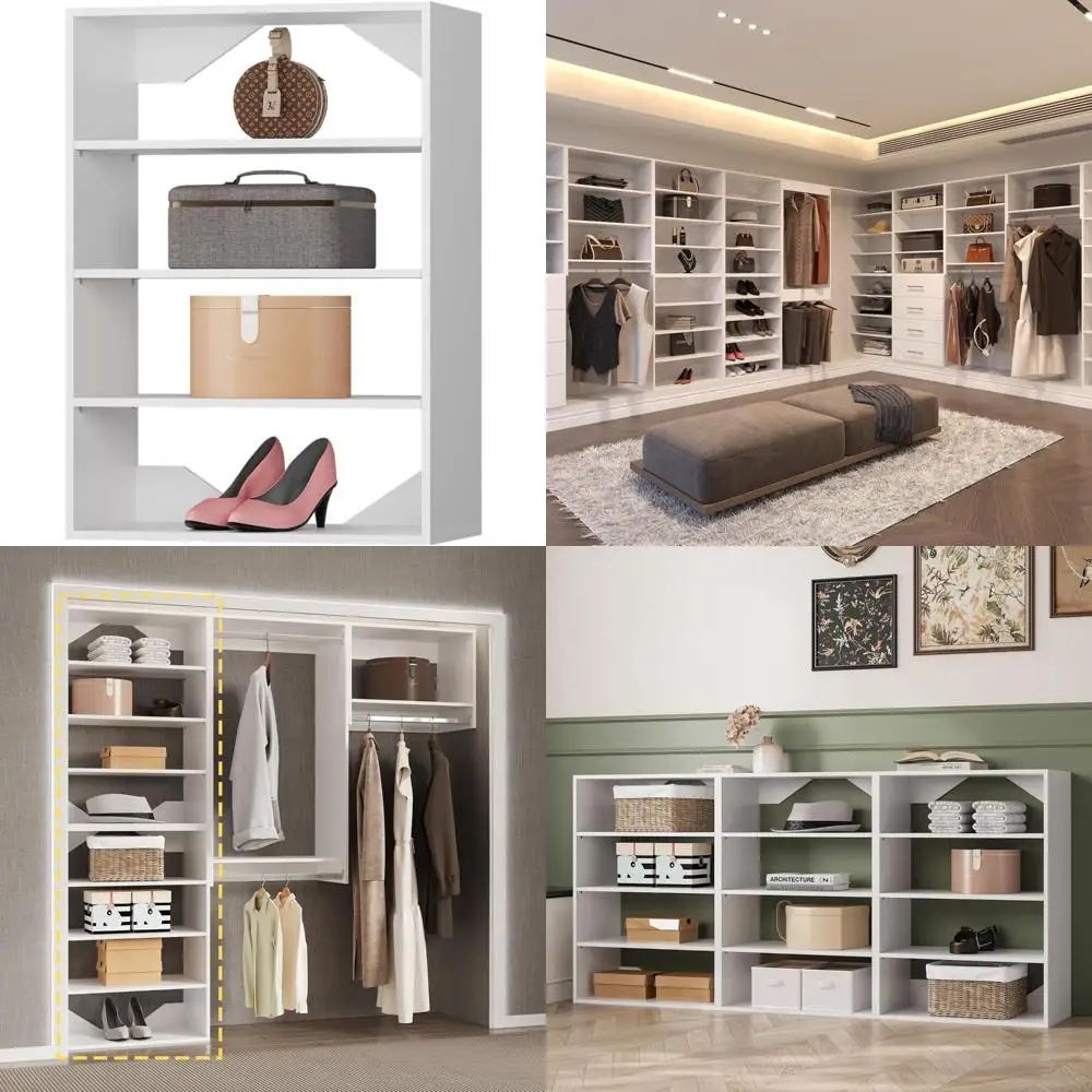 Walk-In Closet Organizer System: Modular Wood Storage Solutions for Efficient Clothing Rack Management
Walk-In Closet Organizer System: Modular Wood Storage Solutions for Efficient Clothing Rack Management