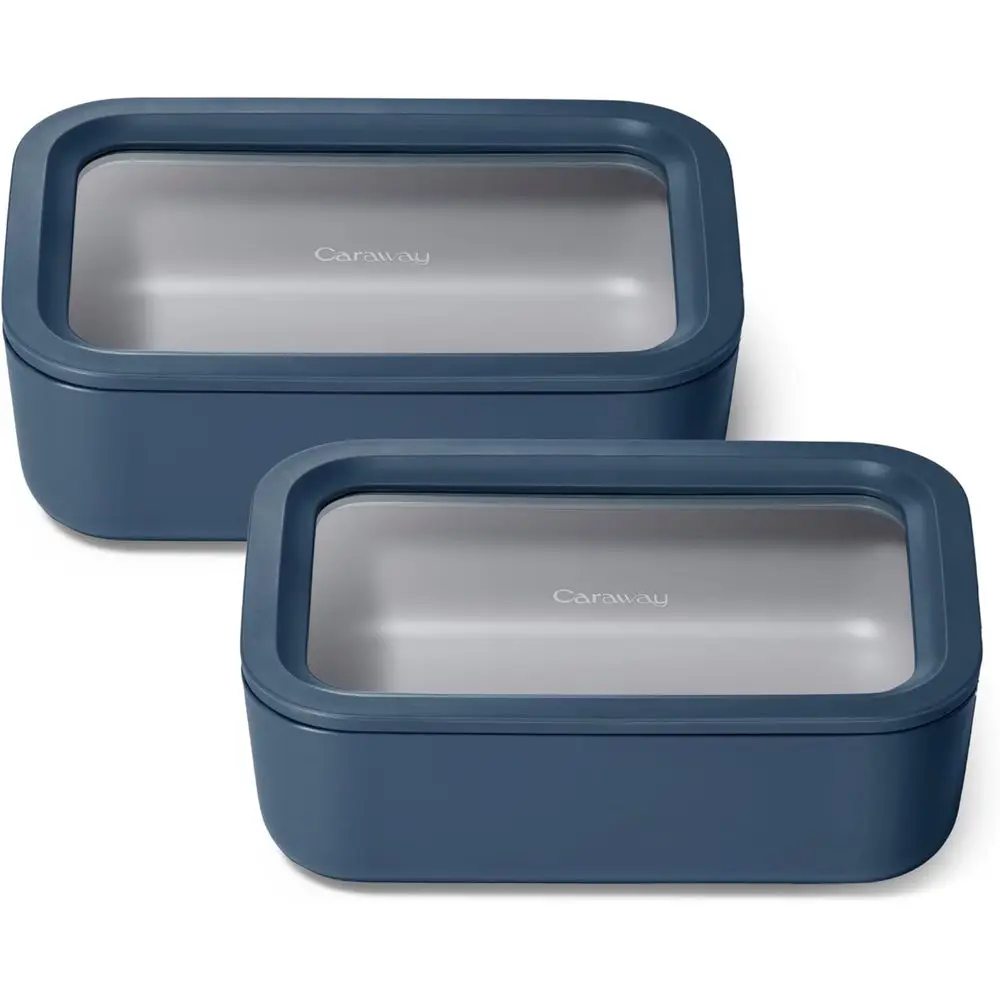 2pc Glass Food Storage Set - 6.6 Cup Containers - Ceramic Coated, Non-Toxic, Non-Stick Lunch Boxes with Lids. Safe for Dishwashe
2pc Glass Food Storage Set - 6.6 Cup Containers - Ceramic Coated, Non-Toxic, Non-Stick Lunch Boxes with Lids. Safe for Dishwashe