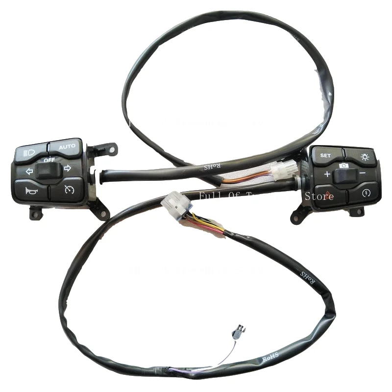 Подходит для SOCO CU, оригинальный соответствующий левый и правый комбинированный переключатель в сборе, ключевой переключатель
Подходит для SOCO CU, оригинальный соответствующий левый и правый комбинированный переключатель в сборе, ключевой переключатель