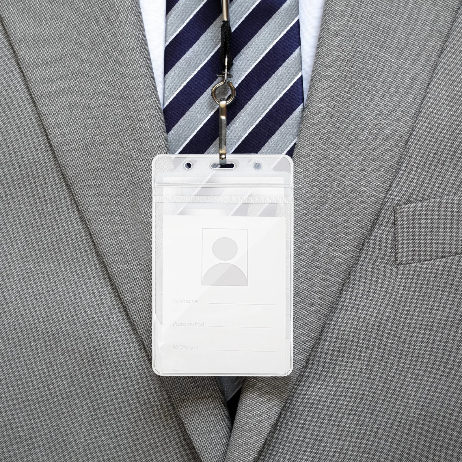 30 шт. водонепроницаемый прозрачный чехол-держатель для идентификационного бейджа из ПВХ для работы, защитные рукава для идентификационной бирки сотрудника
30 шт. водонепроницаемый прозрачный чехол-держатель для идентификационного бейджа из ПВХ для работы, защитные рукава для идентификационной бирки сотрудника