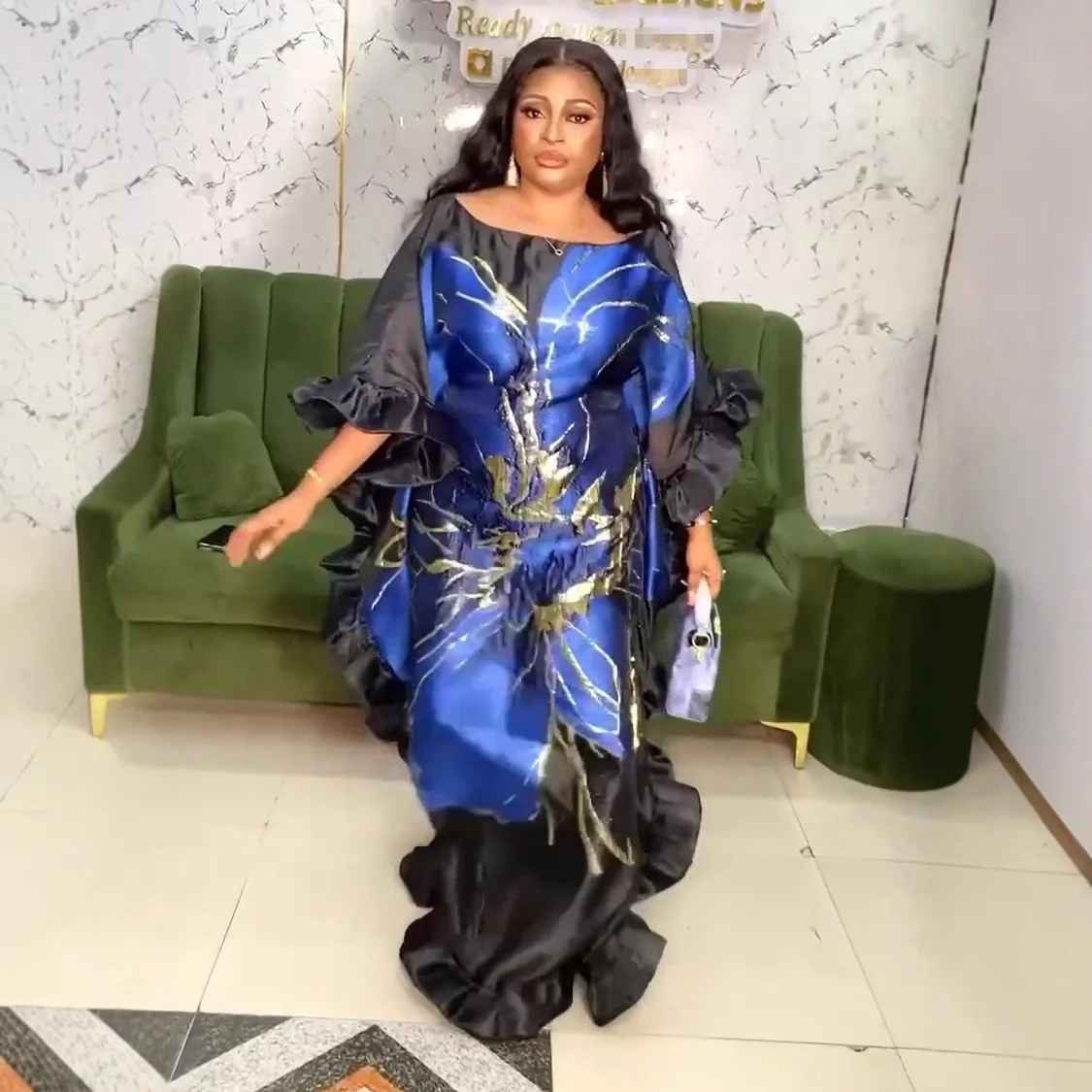 African Batwing Sleeve Dresses Printed Dubai Abayas For Women Muslim Clothing Boubou Caftan Marocain Party Prom Evening Gown New
African Batwing Sleeve Dresses Printed Dubai Abayas For Women Muslim Clothing Boubou Caftan Marocain Party Prom Evening Gown New