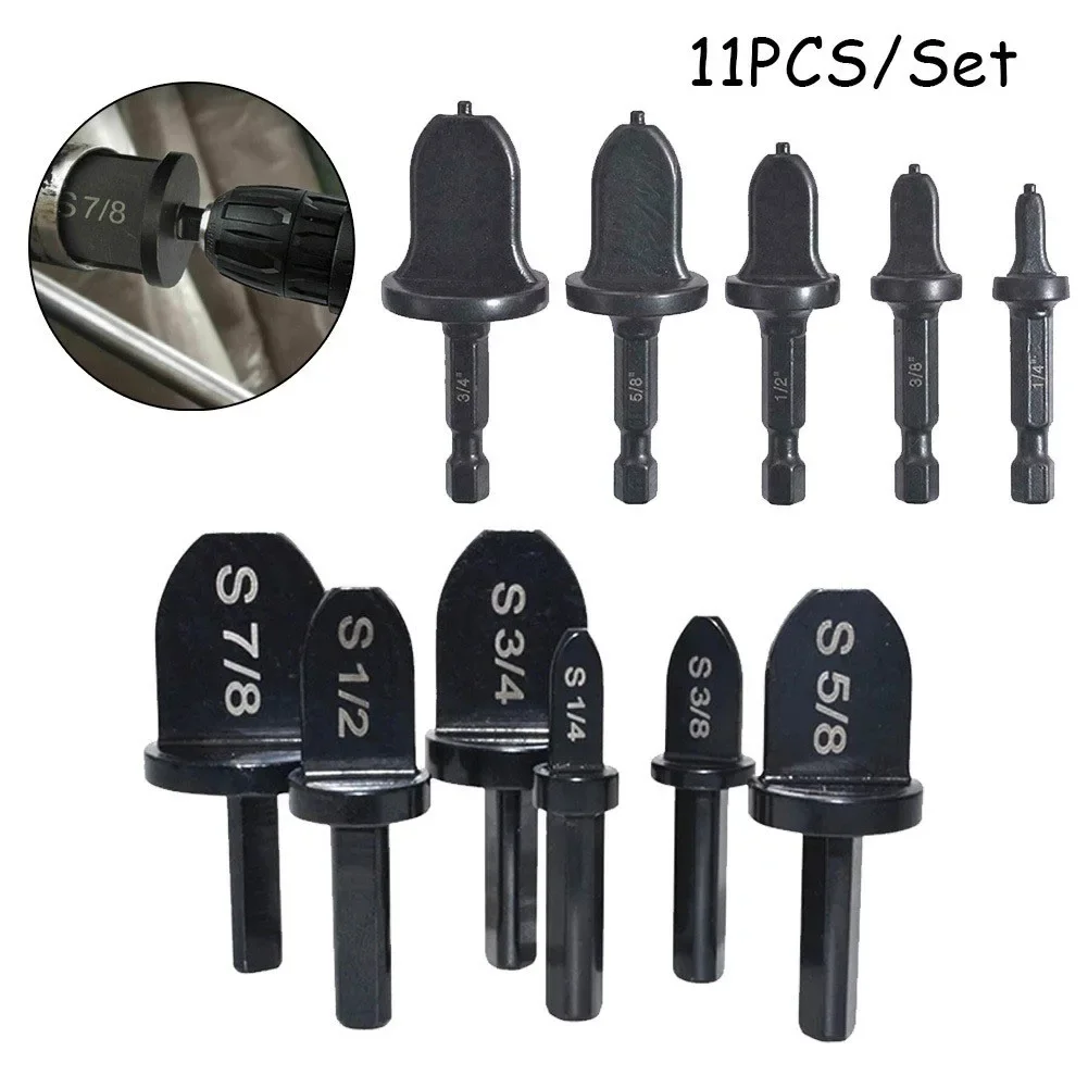 11PCS Copper Pipe Expander Tool Set for Air Conditioning Installations Compatible with Hard and Soft Copper Pipes
11PCS Copper Pipe Expander Tool Set for Air Conditioning Installations Compatible with Hard and Soft Copper Pipes