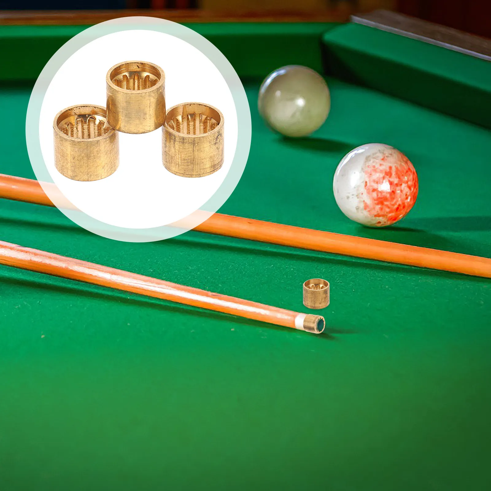 30Pcs Copper Billiard Replacement Ferrules Pool Cue Ferrules for Snooker Pool Parts Billiard Accessories Billiards Cue Parts
30Pcs Copper Billiard Replacement Ferrules Pool Cue Ferrules for Snooker Pool Parts Billiard Accessories Billiards Cue Parts
