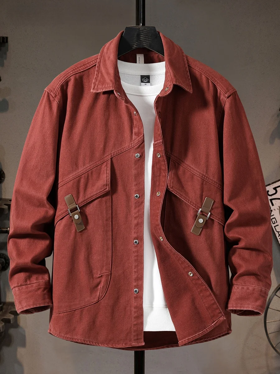 Мужская повседневная куртка в американском рабочем стиле, высококачественная, из чистого хлопка, с фактурным дизайном, утепленная, в стиле ретро, трендовая, для активного отдыха
Мужская повседневная куртка в американском рабочем стиле, высококачественная, из чистого хлопка, с фактурным дизайном, утепленная, в стиле ретро, трендовая, для активного отдыха