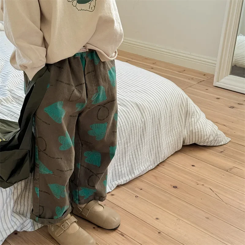 2024 New Autumn Baby Boys Cartoon Printed Trousers Korean Style Children Loose Casual Pants Kids Clothes
2024 New Autumn Baby Boys Cartoon Printed Trousers Korean Style Children Loose Casual Pants Kids Clothes