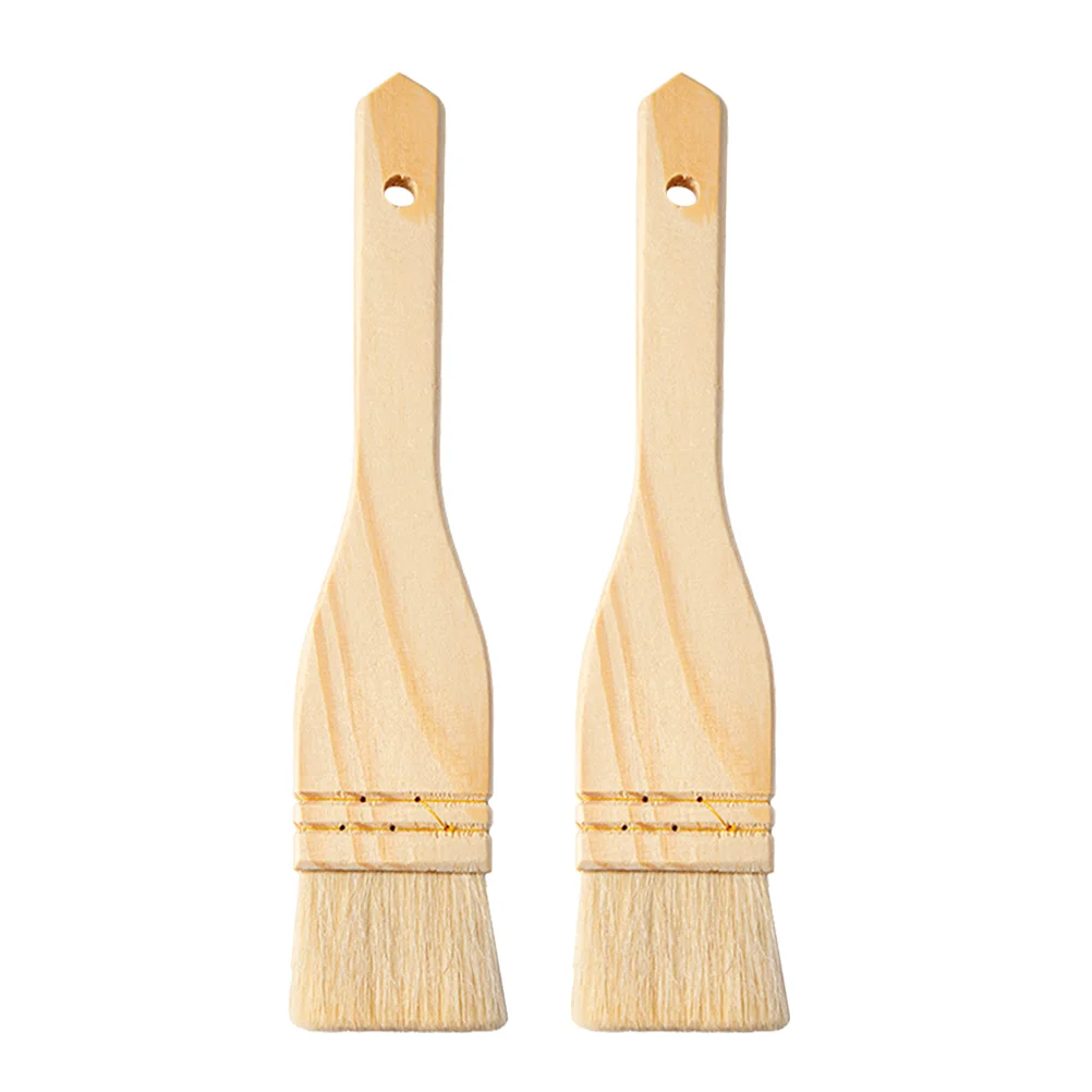 2 Pcs Wool BBQ Brush Nonshedding for Outdoor Picnic Grilling Baking Sauce Pancake Liquid Application Portable
2 Pcs Wool BBQ Brush Nonshedding for Outdoor Picnic Grilling Baking Sauce Pancake Liquid Application Portable