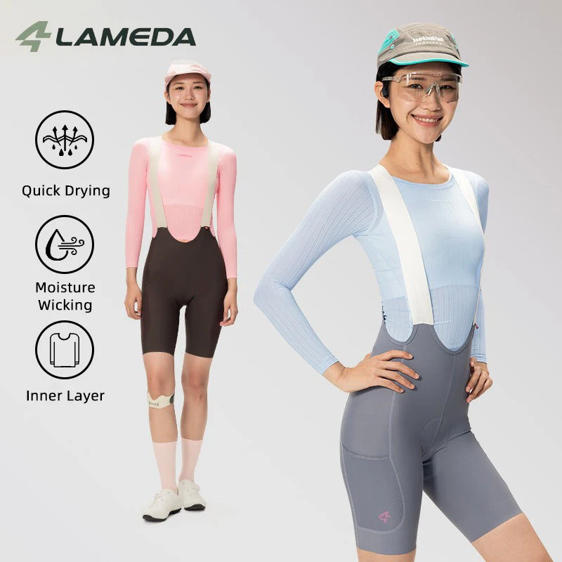 LAMEDA Bicycle Long Jersey Cycling Comfortable Women Tops Breathable Quick Drying Safety Spring Summer Slim Fit Long Sleeves
LAMEDA Bicycle Long Jersey Cycling Comfortable Women Tops Breathable Quick Drying Safety Spring Summer Slim Fit Long Sleeves