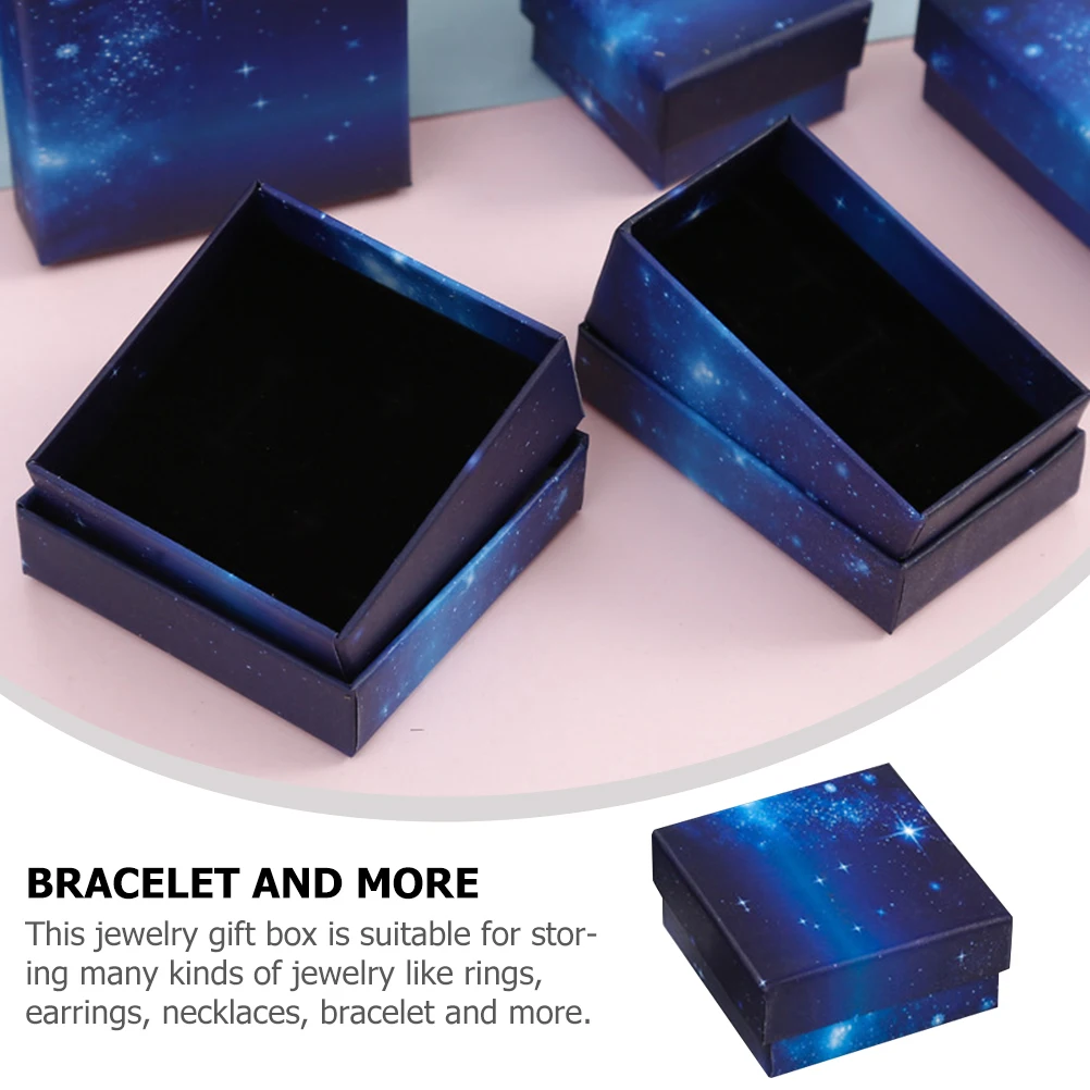 6pcs Jewelry Gift Boxes Necklace Paper Small Earring Packing Rings Case Packaging Trinkets Storage Display Decorative Box
6pcs Jewelry Gift Boxes Necklace Paper Small Earring Packing Rings Case Packaging Trinkets Storage Display Decorative Box