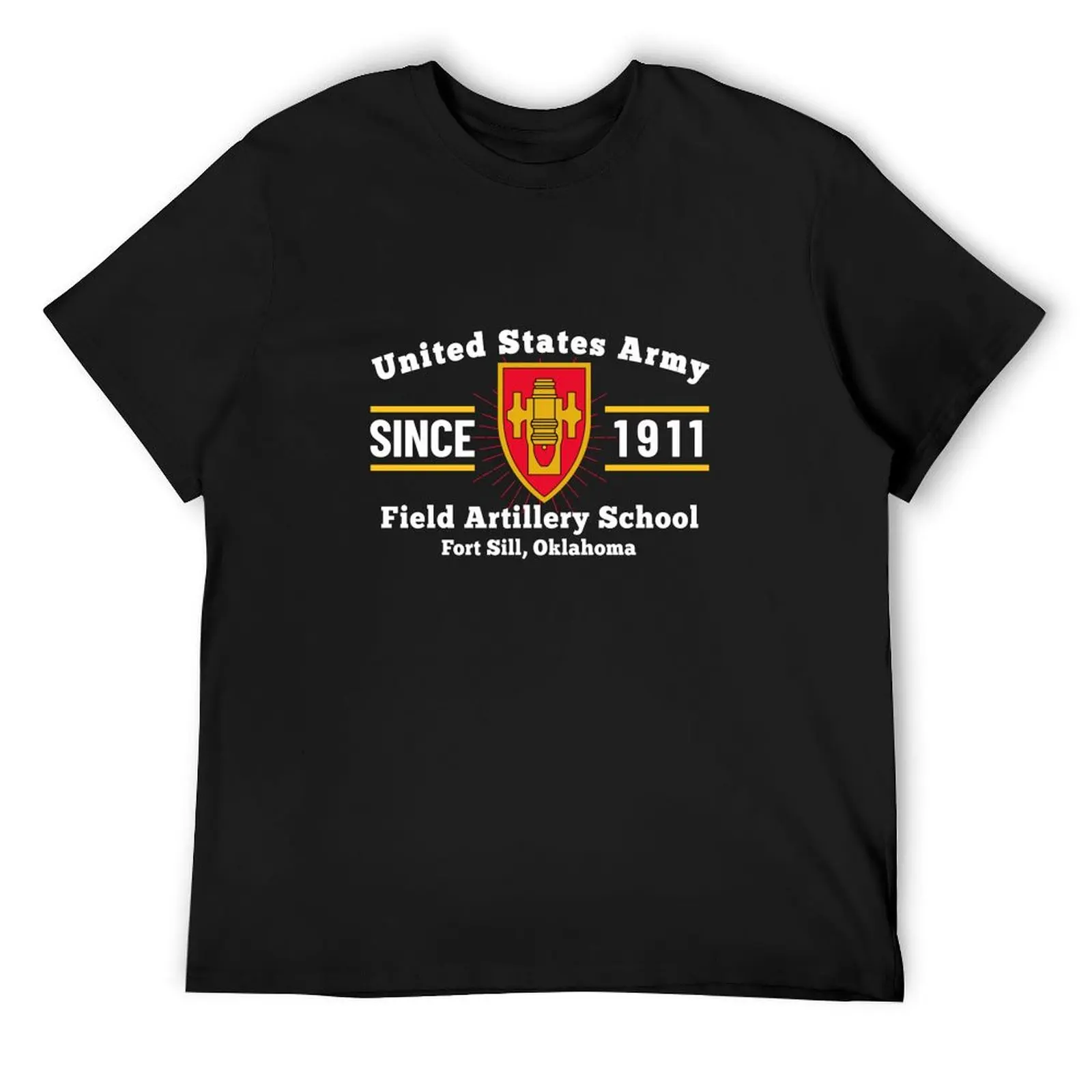 Field Artillery School King Of Battle Fort Sill Ok T-Shirt Aesthetic clothing anime mens workout shirts
Field Artillery School King Of Battle Fort Sill Ok T-Shirt Aesthetic clothing anime mens workout shirts