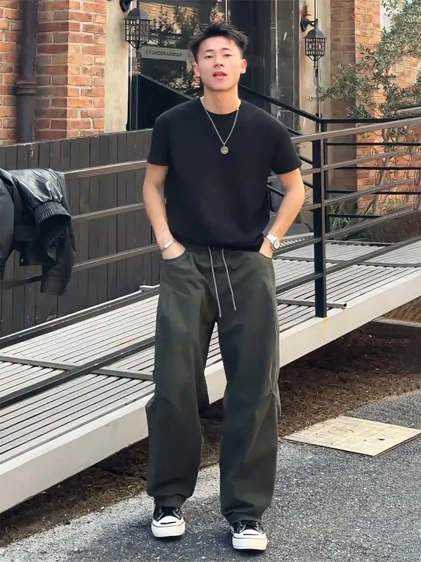 Deconstructed Patchwork Workwear Pants Men's Winter INS American Heavyweight Trendy Loose Straight Leg Wide Leg Knife Long Pants
Deconstructed Patchwork Workwear Pants Men's Winter INS American Heavyweight Trendy Loose Straight Leg Wide Leg Knife Long Pants