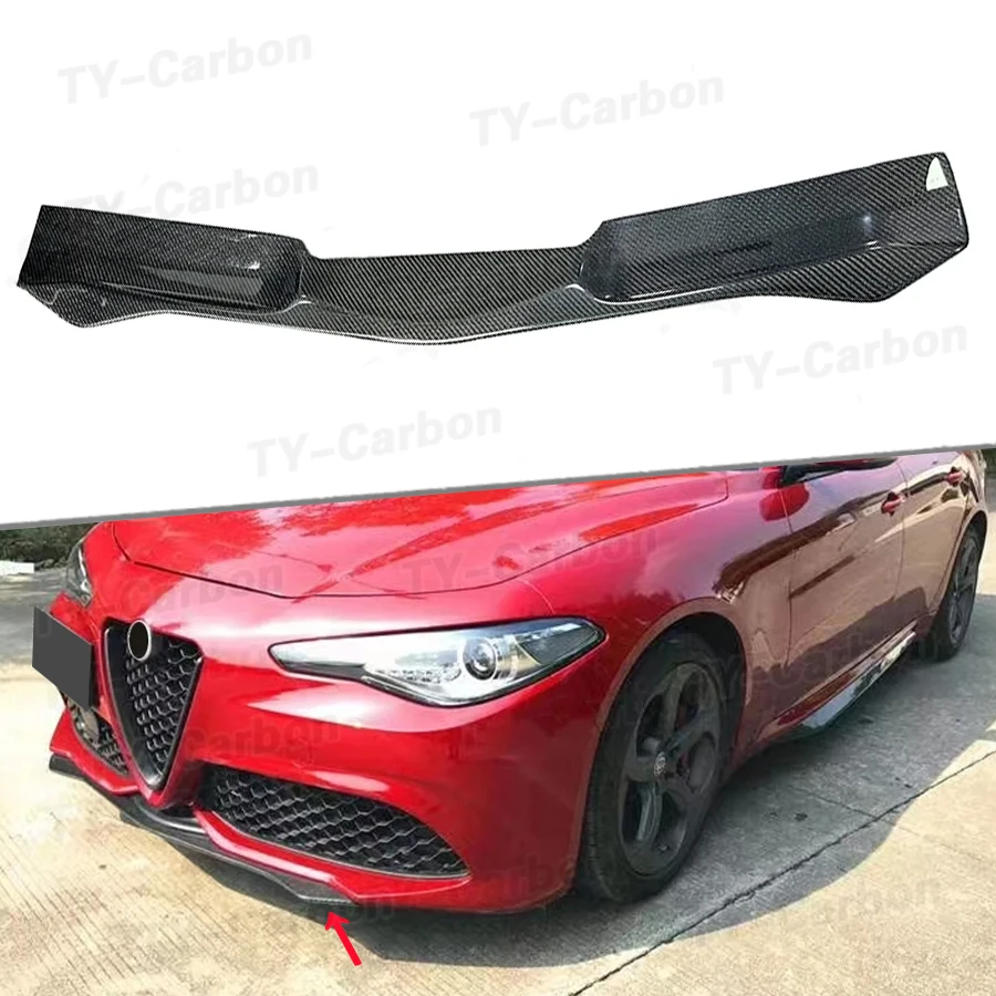 Real Carbon Fiber Front Lip for Alfa Romeo Giulia Sedan Standard Sport 2015-2020 Car Head Front Bumper Lip Guard Car Accessories
Real Carbon Fiber Front Lip for Alfa Romeo Giulia Sedan Standard Sport 2015-2020 Car Head Front Bumper Lip Guard Car Accessories