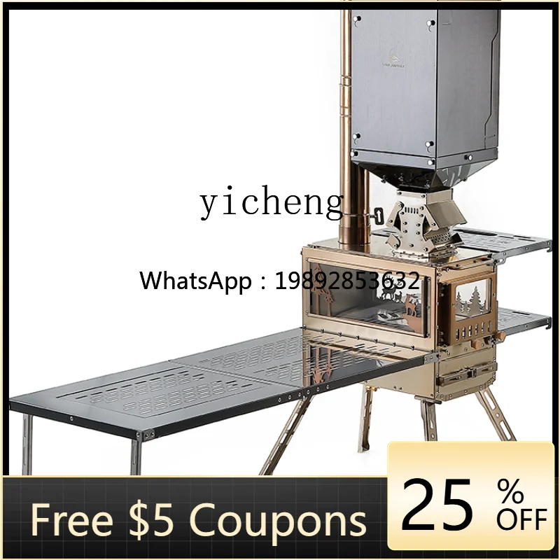 Firewood Stove with Expansion Table Outdoor Multi-Functional Portable Folding Camping Tent Heating Oven
Firewood Stove with Expansion Table Outdoor Multi-Functional Portable Folding Camping Tent Heating Oven
