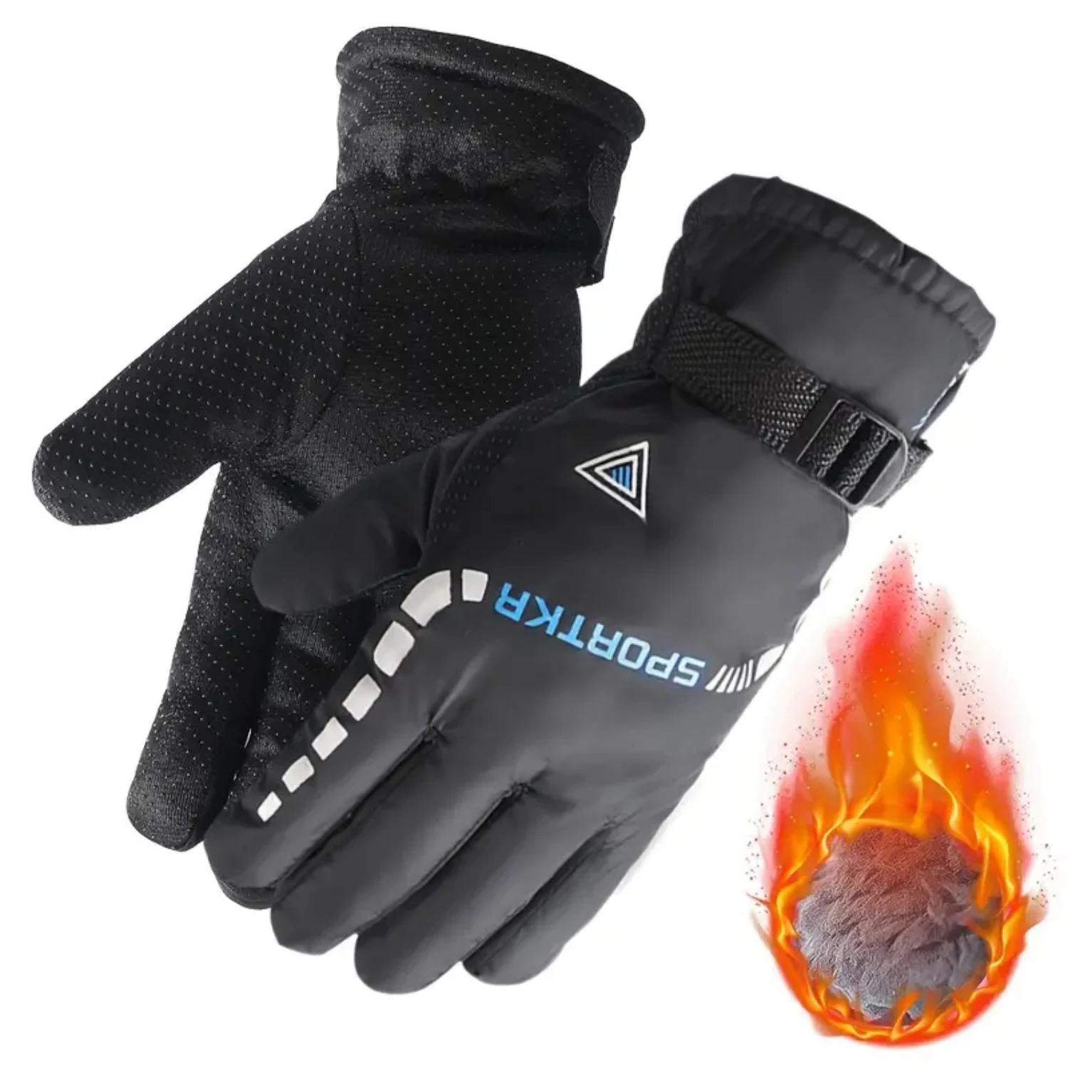 Warm, Waterproof Men's Winter Gloves - Ideal for Cold Weather Running, Hiking, and Skiing - Breathable, Touch Screen Compatible
Warm, Waterproof Men's Winter Gloves - Ideal for Cold Weather Running, Hiking, and Skiing - Breathable, Touch Screen Compatible
