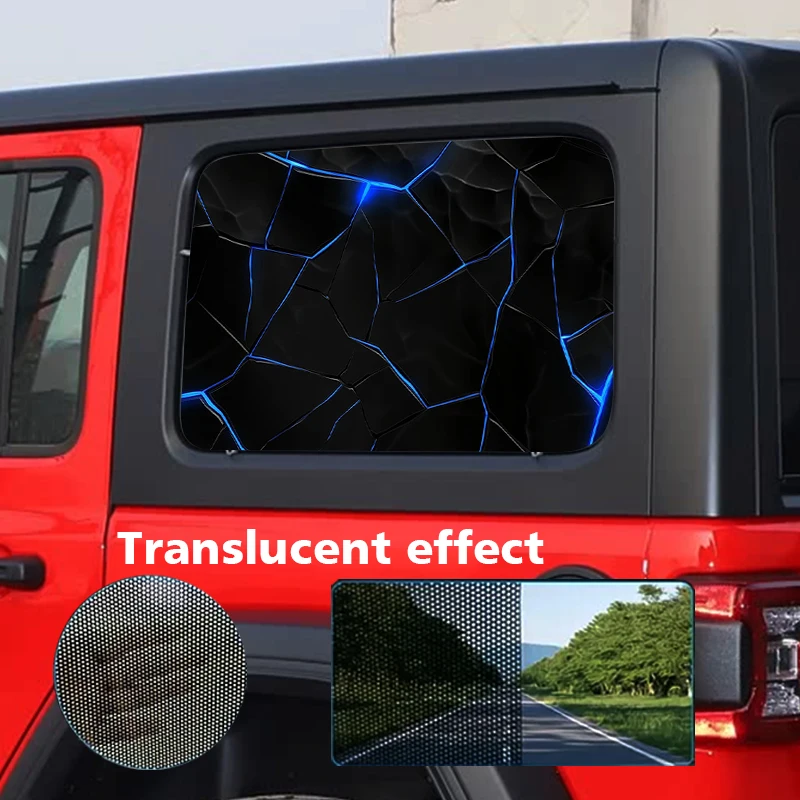 2PCS multi-pattern car side windshield sticker, one-way view perfect privacy protection, PVC hollow sticker
2PCS multi-pattern car side windshield sticker, one-way view perfect privacy protection, PVC hollow sticker