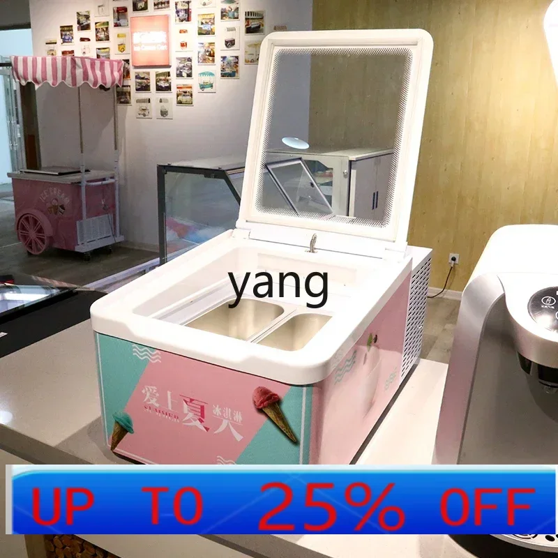 CX Small Ice Cream Stall Freezing Display Cabinet Desktop Commercial Table Freezer
CX Small Ice Cream Stall Freezing Display Cabinet Desktop Commercial Table Freezer